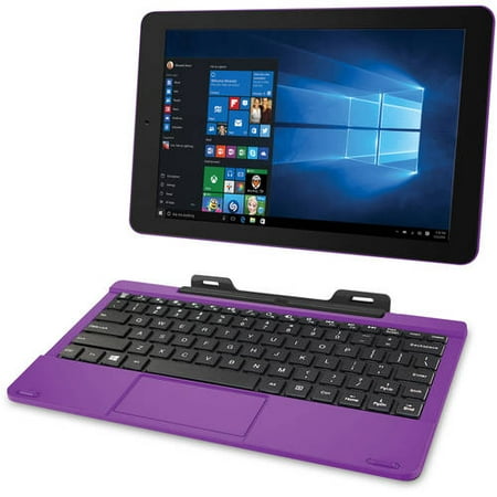 RCA Cambio 10.1" 2-in-1 Tablet 32GB Intel Atom Z3735F Quad-Core Processor Windows 10