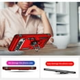 thumbnail image 3 of Decase Rugged Case for Google Pixel 8 Pro with Ring Kickstand Magnetic Car Mount,Soft TPU & Hard PC Anti-scratch Heavy Duty Cover With Screen Protector,Full Body Case for Google Pixel 8 Pro - Red, 3 of 7