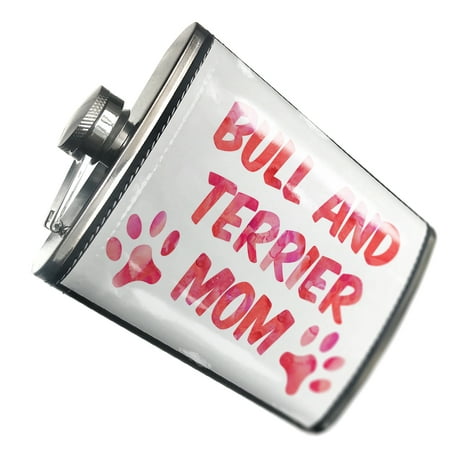 

NEONBLOND Flask Dog & Cat Mom Bull and Terrier