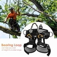 thumbnail image 2 of Climbing belts, Thicken Professional Large Size Safety Seat Belts for Tree Climbing, Rescuing Work, Rappelling and Other Outdoor Adventure Activities$$Sport & Recreation Other, 2 of 7