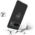 thumbnail image 2 of For Google Pixel 8 5G CHIEF Oil Painted Magnetic Ring Stand Hybrid Case Cover - Black, 2 of 3