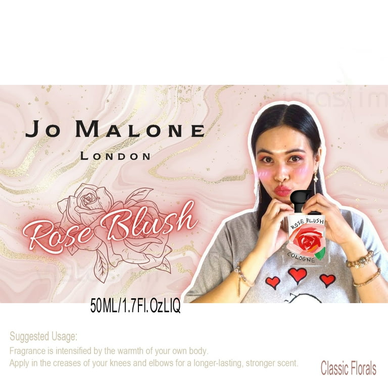 Jo Malone Rose Blush Cologne 1.7oz, Limited Edition Perfume