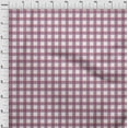 thumbnail image 4 of oneOone Cotton Cambric Red Fabric Check Sewing Craft Projects Fabric Prints By Yard 42 Inch Wide, 4 of 4