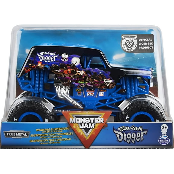 Monster Jam Official Son-uva Digger Monster Truck