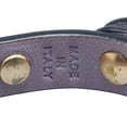 thumbnail image 4 of Pre-Owned Valentino Rockstud Bracelet in Purple Plated Leather for Men, 4 of 7