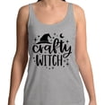 thumbnail image 2 of Crafty Witch Tank Top Unisex X-Large Grey, 2 of 5