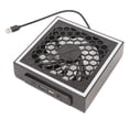 thumbnail image 3 of Ventilador superior de consola, 3 velocidades, 7 modos de iluminación, ventilador de refrigeración superior con LED RGB, puerto USB 3.0, puerto USB 2.0 para Xbox Series X, 3 of 11