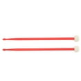 thumbnail image 1 of 2Pcs Drum Mallet Felt Head Nylon Handle Double Headed Instrument Accessory Set Kit for Playing Red, 1 of 12