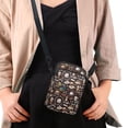 thumbnail image 4 of HELLHERO Coffee Crossbody Small Crossbody Bags Polyester Women Adjustable Shoulder Strap Messenger Bag for Travel, 4 of 7