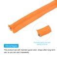 thumbnail image 3 of Uxcell 1Pcs Piping Cord Trim Piping Tape for Sewing DIY Crafting Fabric Edge Trim Light Orange 5/8" x 65 Yard, 3 of 5