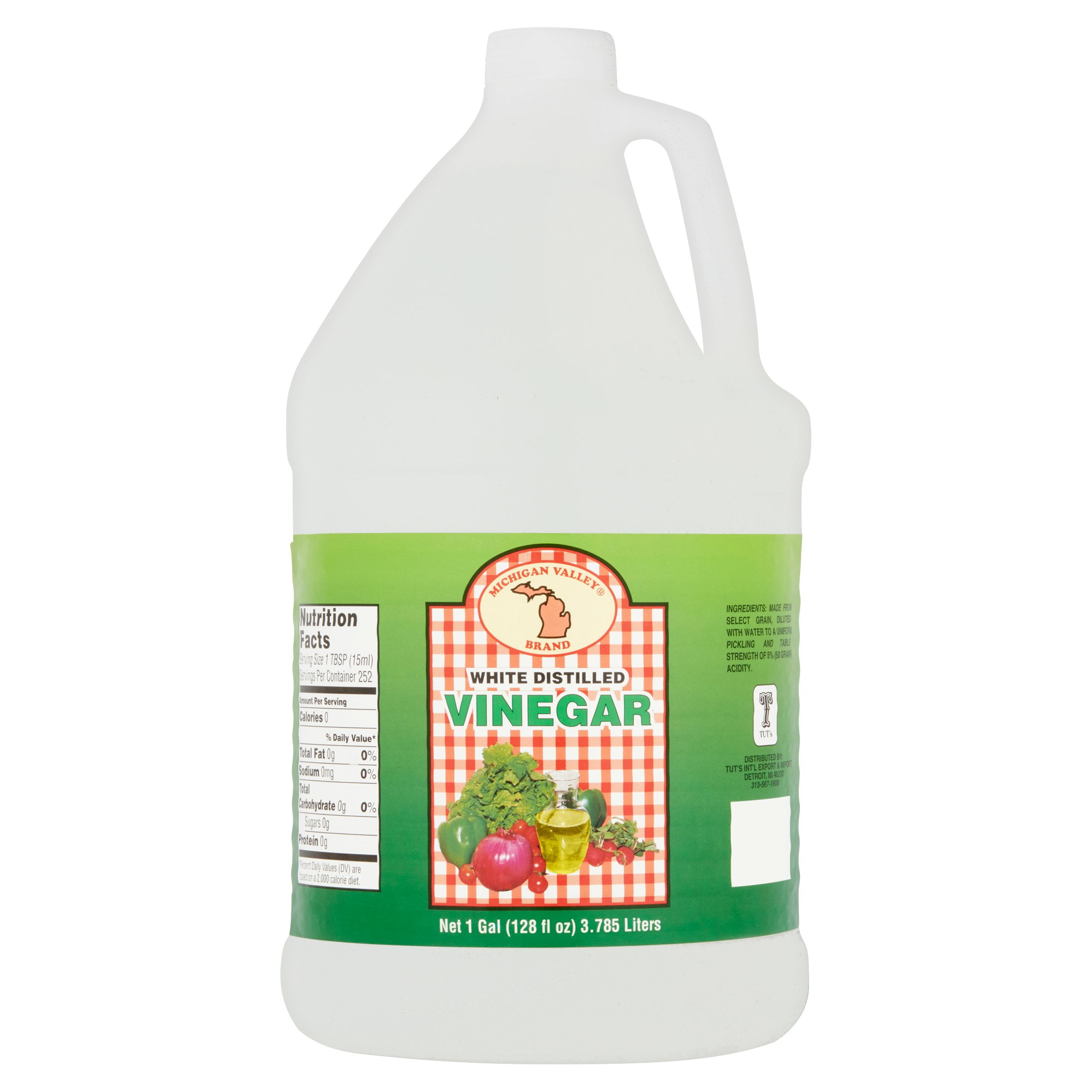 Michigan Valley Brand White Distilled Vinegar, 1 gal