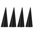 thumbnail image 1 of Miangastore Display Riser High-End Storage Stands Acrylic Black 4Pcs 1Set 2.8x1In, 1 of 8