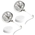 thumbnail image 1 of 2X Siphon Coffee Filters Coffee Filter Cloth Suitable for Installing Siphon Coffee Pot Reusable Syphon Pots Accessories,2 x filter 200 x filter paper,Silver, 1 of 8