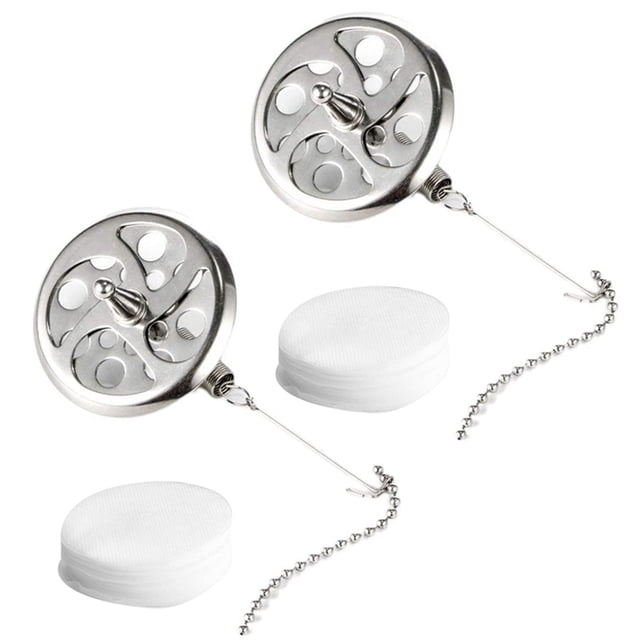 2X Siphon Coffee Filters Coffee Filter Cloth Suitable for Installing Siphon Coffee Pot Reusable Syphon Pots Accessories,2 x filter 200 x filter paper,Silver