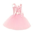 thumbnail image 7 of Casual Dress for Girl Toddler Girls Pink Adorable Easter Bunny Princess Dress Cute Plush Rabbit Ears Party Mesh Tufted Dress, 7 of 7