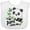 AA-White, variant on Inktastic My Papa Loves Me- Cute Panda Boys or Girls Baby Bib