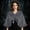 Gray, variant on Ruffle Trim Velvet Short Cape Shawl for Ladies Cropped Poncho Tops Open Front Shawls for Wedding Christmas Halloween
