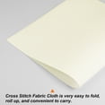thumbnail image 3 of Uxcell 14 Count Cross Stitch Cloth 20 by 28 Inch Embroidery Fabric, Cream, 3 of 6