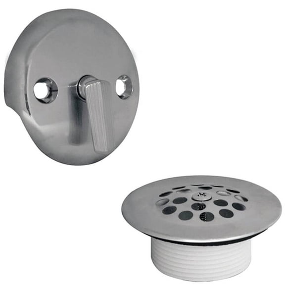 Danco 1419886 Tub Drain Trim Triplever Chrome