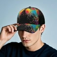 thumbnail image 2 of Graffiti Art Baseball Cap, Adjustable Dad Hat with UV Protection, Lightweight and Sweat Absorption, Psychedelic Art Performance Hat for Men Women Casual Wear, 2 of 3