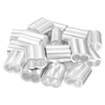 thumbnail image 1 of Unique Bargains 20 Pack Aluminum Crimping Loop Sleeve for 3/8' Diameter Wire Rope, Double Ferrule Aluminum Wire Rope Sleeve, 1 of 6