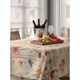 thumbnail image 6 of Pastoral Vintage Botanical Table Cloth, Spring Summer Floral Waterproof Tablecloth for Rectangle Tables, Reusable Washable Fabric Table Cover for Restaurant Kitchen Dining Tables 52"x70", 6 of 6