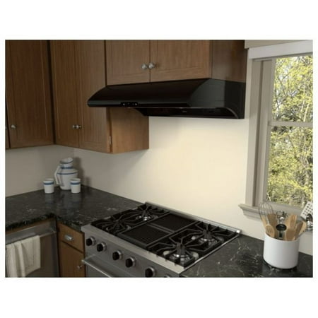 Zephyr - Typhoon 36 in. 850 CFM Under Cabinet Mount Range Hood with LED Light - Black