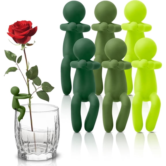 Plant Propagation Buddy 6-Pc Plant Cutting Holder Set Supporting Sprouts, Stems, and Cuttings for Indoor Gardening