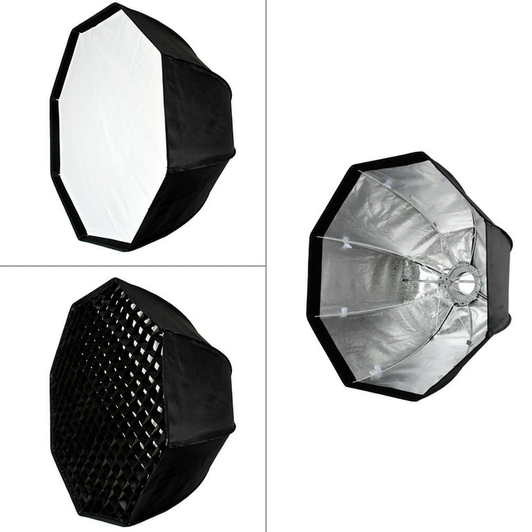 Godox 80cm / 31.5in Portable Octagon Honeycomb Grid Umbrella Softbox with  Bowens Mount for Speedlite 