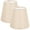 Ivory, variant on Troglfold small lampshade 2pcs Clip-on Bulb Fabric Lamp Shade Table Lamp Shade Modern Lamp Shade Floor Lamp Shade,5.51"X5.12"X3.54"