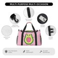 thumbnail image 4 of Kdxio Cute Avocado Travel Duffel Bag Gym Bag Weekender Travel Bag Gym Bag for Women &Men Airplane Travel Essentials for Flying, 4 of 7