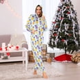 thumbnail image 5 of joogoo Cute Art Pineapple Unisex Adults Onesies Pajamas Jumpsuits M, 5 of 7