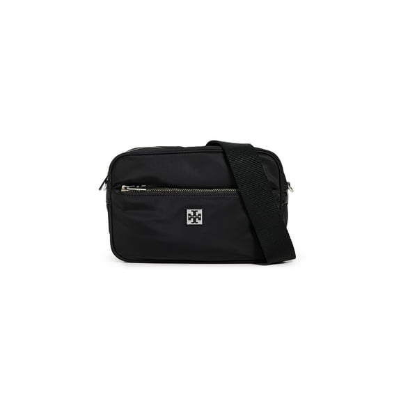 Tory Burch Women's Virginia Nylon Shoulder Bag, Black, One Size