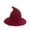 Wine, variant on HONHUZH Summer Hats Womens Wool Felt Witch Hat Wide Brim Magician Costume Accessory For Halloween Party