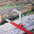 thumbnail image 4 of Log Roller Tool, Firewood Harvesting Hand Tool with Moving Hook,  Forged Steel Logging Tool,  Log Hauler With Gloves and  Rubber Handle, Heavy Duty Steel Log Jack, 4 of 7