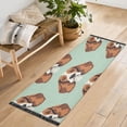 thumbnail image 5 of Bed Long Carpet Bed Rug 72x23.5In Indoor Non-Slip Durable Carpet Floor Mat Runner Rug Bedroom Hallway Carpet Machine Washable Cool Cartoon Dog, 5 of 8