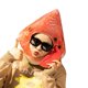 thumbnail image 1 of Capucha fotográfica con forma de fruta colorida y brillante, suave felpa, para la cabeza, con apertura para la cara, accesorio para fiesta de disfraces de celebridades de Internet, 1 of 8