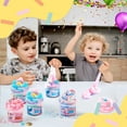 thumbnail image 6 of (4 pack) Joyfy 3 Pack Butter Slime Party Favors 8 oz Super Soft Non-Sticky Pre-Made Slime for Kids, DIY Stress Relief Sludge Fidget Toy, Birthday Gift, 3 Themes, 6 of 12