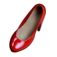 thumbnail image 4 of Kokiya 1/6 Scale Figure Pointed Toe Pumps Shoes Cosplay Retro Miniature Soldier Costume red B, 4 of 9