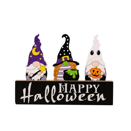 

BNisBM Decorations Pumpkin Wooden Decoration Atmosphere Decoration Table Breakthrough