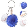 thumbnail image 4 of Softball Glove Bat Baseball Keychain Sports Theme Keychain For Baseball Fans Stylish And Delicate Keyring For Bags Backpacks, 4 of 8