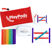 Rainbow Sticks - PlayPods - Educational Grab-and-Go Activities for Kids