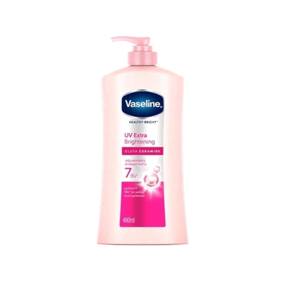 Vaseline Healthy Bright Moisturizing Brightening for Dull Skin with Niacinamide & Glutathione Body Lotion for Day Use 470 mL