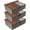 3PACK, variant on Foldable Closet Storage, Tie Organizer For Boxes for Socks, Ties, Belts