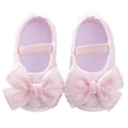 thumbnail image 2 of EnJoCho Cute Walking Shoes for Toddler Girls Baby Shoes Fashion Soft Sole Toddler Shoes Pearl Dress Flower Princess Shoes Baby Girl Shoes 0-6 6-12 Months, 2 of 4