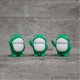 thumbnail image 2 of z Rebellious Frog Figurine, Cute Mini Frog Garden Statue for Fairy Decor, 2 of 4