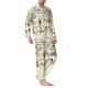 thumbnail image 2 of Fotbe Wild West Desert With Cowboys Pijama de Hombre con Estampado de Manga Larga, Conjunto de 2 Piezas, Ropa de Dormir Suave y Cómoda con Bolsillos-X-Large, 2 of 7