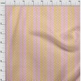 thumbnail image 3 of oneOone Cotton Flex Fabric Stripe & Herringbone Geometric Print Fabric By The Yard 40 Inch Wide, 3 of 4