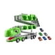 thumbnail image 3 of Camión transportador de dinosaurios, camión de dinosaurios, coche de juguete, pista y tienda, juego de vehículos de dinosaurios para guardería, niños 12 coches, 3 of 8