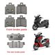 thumbnail image 2 of Juego de Pastillas de Freno Yuxing Para Motocicleta Cruisym 300 2017-2020 Negro Gris, 2 of 5